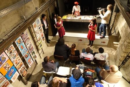 広島県の中西しほりさんによるお弁当の実演